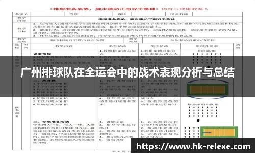 广州排球队在全运会中的战术表现分析与总结